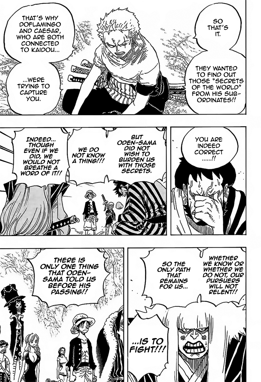 One Piece, Chapter 819 image 04